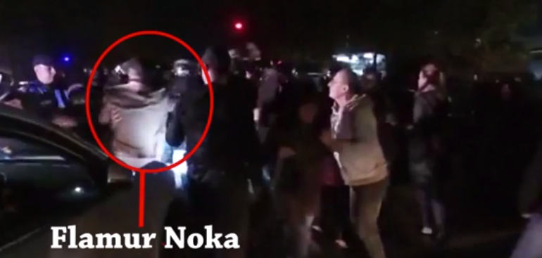 PËRPLASJA TEK “ASTIRI”/ Ja çasti kur forcat speciale përplasin në tokë Flamur Nokën (VIDEO)