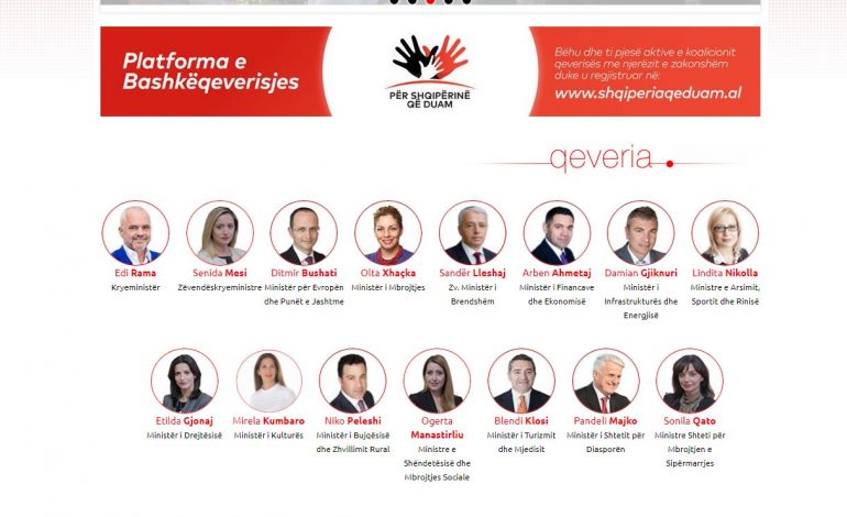 E EMËROI SI ZV.MINISTËR TË BRENDSHËM/ Rama e vendos Sandër Lleshajn përkrah ministrave (FOTO)