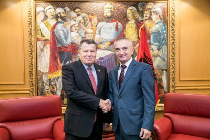 VIZITA/ Presidenti Meta pret Kryetarin e Gjykatës së Lartë të Turqisë