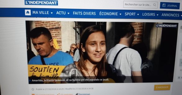 ÇFARË BARBARIZMI/ Francezët të revoltuar për dëbimin e Amarildës