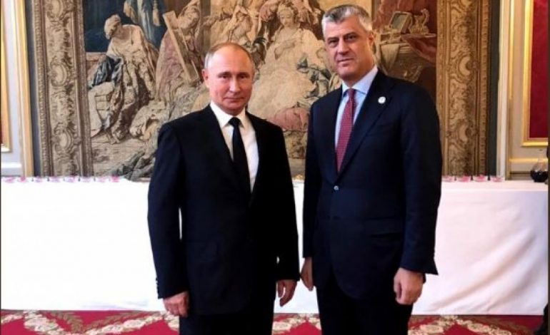 TAKIMI/ Çfarë biseduan Thaçi-Putin? Zëdhënësi i presidentit rus zbardh detajet