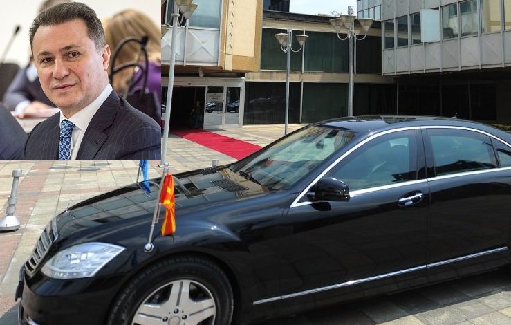 “MERCEDEZI 600 MIJË EURO”/ Gruevski ka kaluar me kartë identiteti për në Mal të Zi