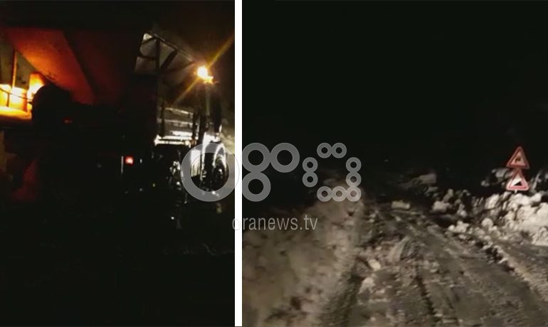 PËRKEQËSIMI I MOTIT/ Vijon DËBORA në Korçë, orteku bllokon rrugën në Dardhë (VIDEO)