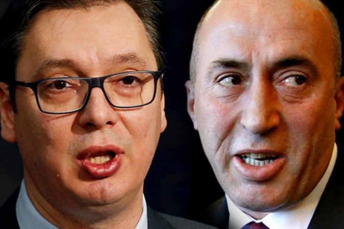 TAKSA 100%/ “Serbia ta njohë Kosovën”, Aleksandër Vuçiç i kthehet Haradinajt