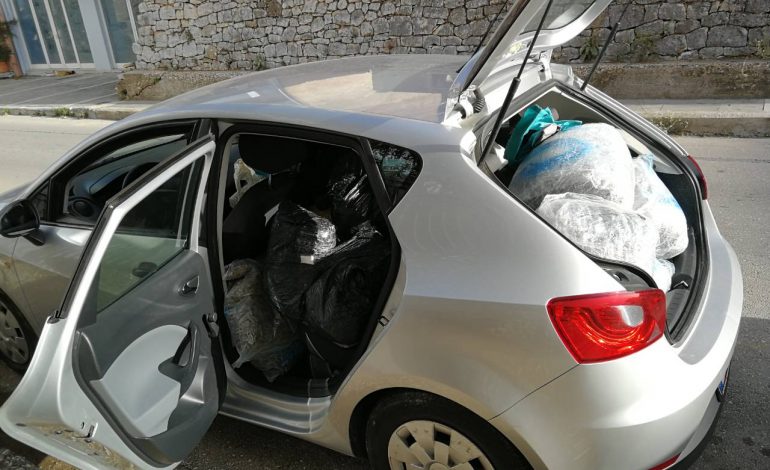 DROGË NË MAKINË/ Kapet greku me rreth 95 kg kanabis nga Shqipëria (EMRI)