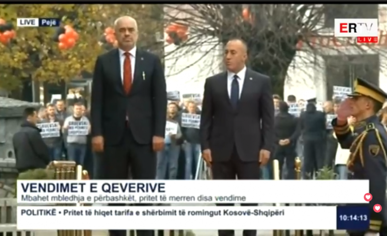 NIS MBLEDHJA E DY QEVERIVE NË PEJË/ Haradinaj: I lumtur për arritjet e përbashkëta (LIVE)