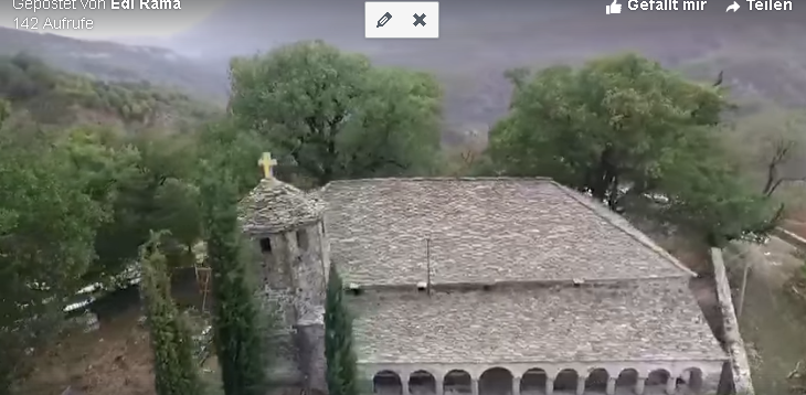 RAMA PUBLIKON VIDEON/ Me këto pamje nga puna restauruese në Kishën e Shën Apostujve në Hoshteve të Zagorisë