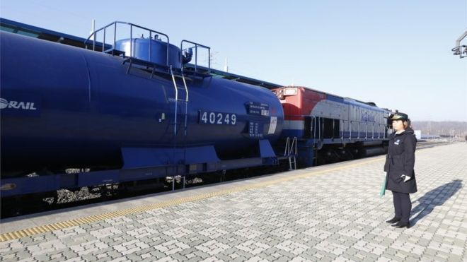 Pas më shumë se NJË DEKADE treni nga Koreja e Jugut kalon në Korenë e Veriut