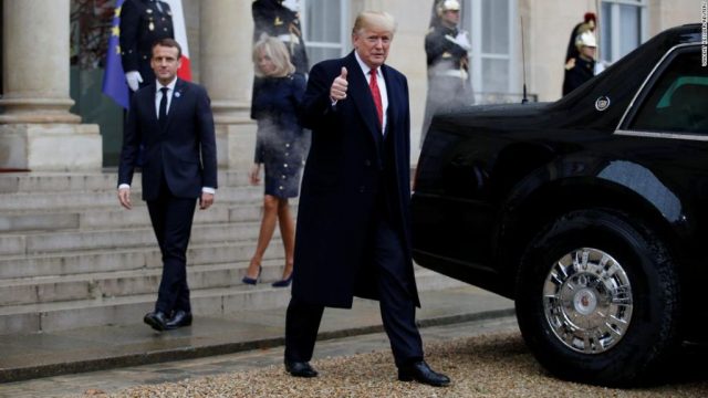 TRUMP IRONIZON FRANCËN/ E shpëtuam dy herë nga gjermanët në Luftërat Botërore
