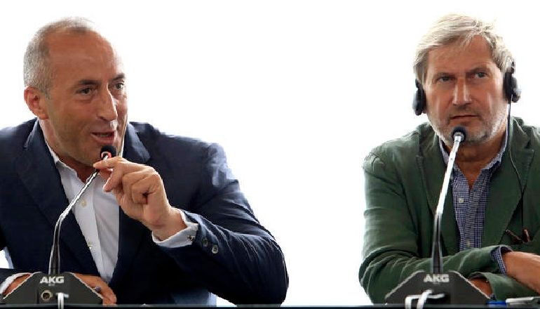 TAKIMI ME HAHN/ Haradinaj: Kërkonte zgjidhje për taksën ndaj mallrave serbe, i thashë vetëm kur të na njohin si komb
