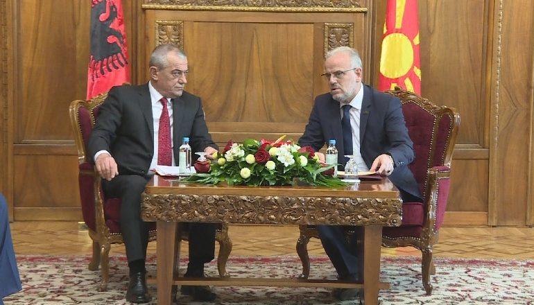 RUÇI VIZITË NË MAQEDONI/ Nuk kemi projekt për Shqipërinë e Madhe, bashkohemi në BE