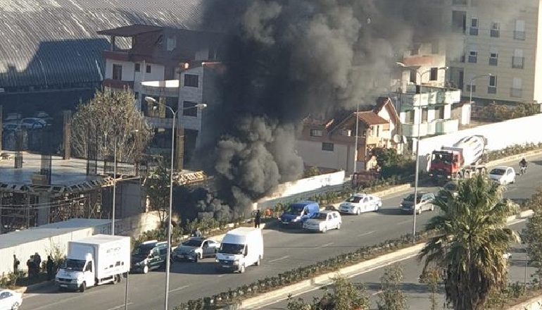 E FUNDIT NË TIRANË/ Shpërthim i fuqishëm tek “Kopshti Botanik”