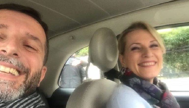 MIMI KODHELI E MERR NË MAKINË/ Braçe i kushton fjalë zemre: Shoqja më e mirë në botë (FOTO)