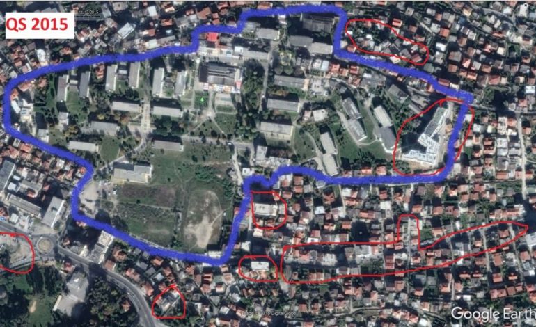 Si shkatërroi mandati i Bashës hapësirat publike në Qytetin Studenti (IMAZHE NGA SATELITI)