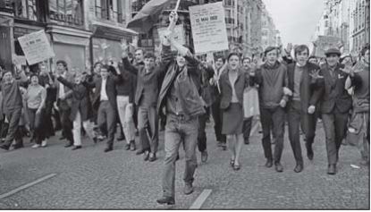 NXITI REVOLUCION/ Protesta e studentëve të Sorbonës më 1968-n (FOTO)