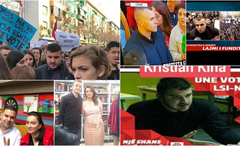 “GJARPËRINJTË QË U LËSHUAN NË PROTESTË”/ Si i përçanë në dy grupe studentët, militanët e PD dhe LSI (FOTO)