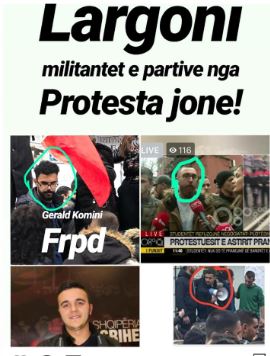 “TË INFILTRUAR”/ PD dhe LSI fut njerëzit e saj në protestën e studentëve (FOTOT)