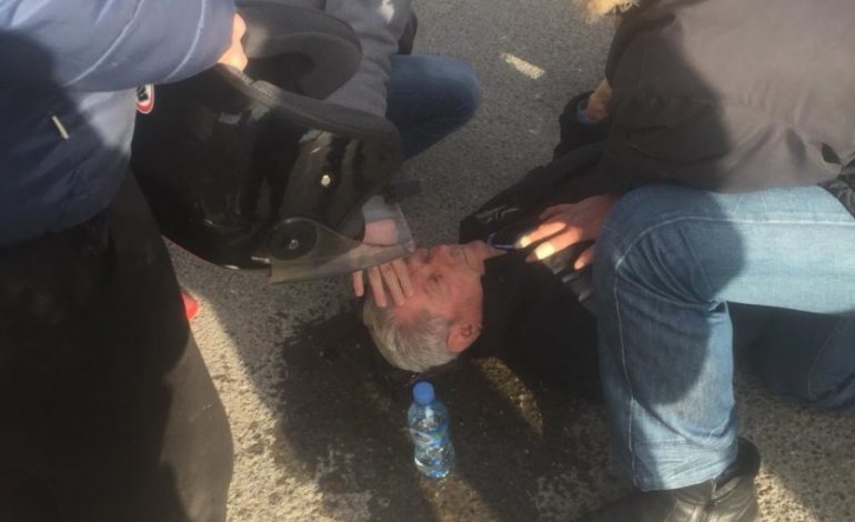 AKSIDENT I RËNDË NË TIRANË/ Përplaset nga motorri 65-vjeçari tek Unaza e re. Dyshohet se… (FOTO+VIDEO)