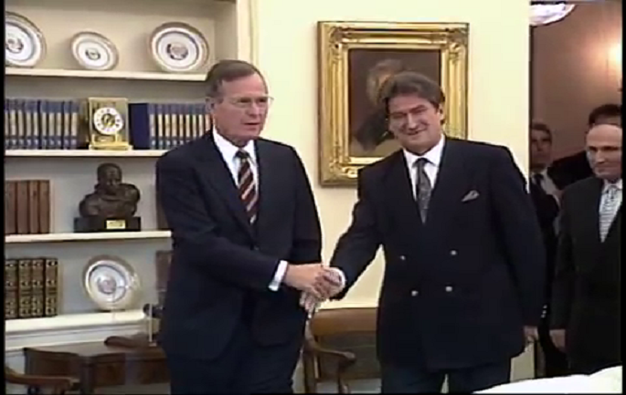 VDEKJA E BUSH/ Berisha: Dielli u shua për Heroin e lirisë së kombit amerikan