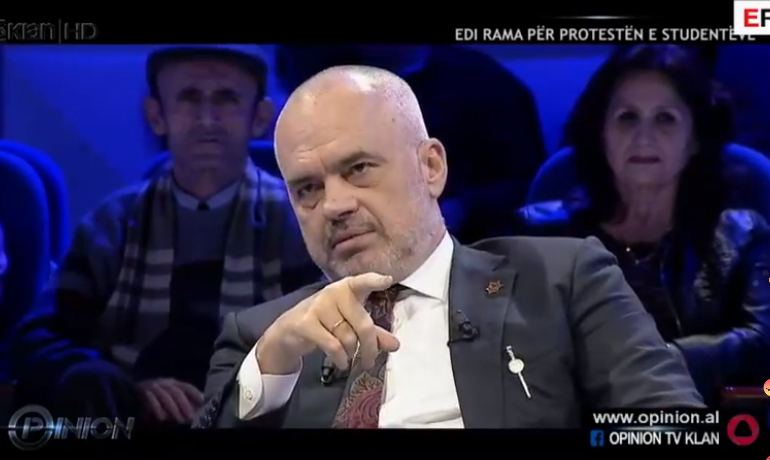 LIVE NË “OPINION”/ Rama: Nuk ka asnjë procedim për PROTESTUESIT. Ishte njoftim për Presidentin