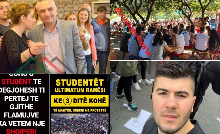 PROTESTA E STUDENTËVE/ Si po mbizotërohet nga “STUDENTËT” e LRI, ja POSTIMET e tyre (FOTO)
