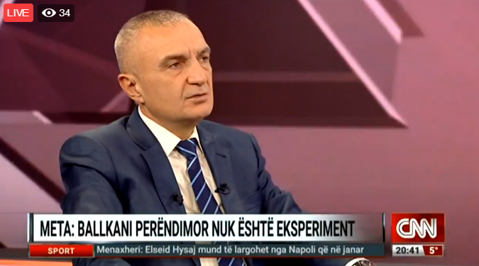 DUHET DIALOG EFEKTIV/ Meta: Kundër ndryshimit të kufijve mbi baza etnike
