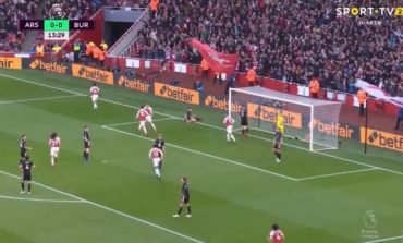 Arsenali kalon në epërsi, shënon golin Aubameyang (VIDEO)