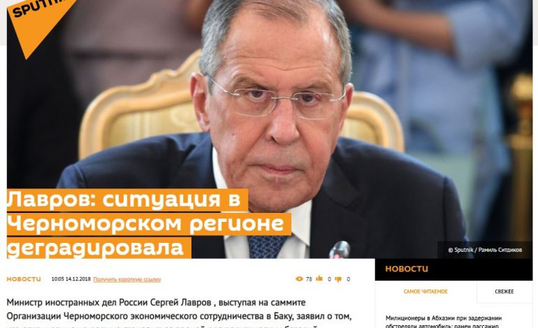 “SITUATA NË RAJON PO DEGRADON”/ Ministri i Jashtëm Rus mesazh për Bashën?!