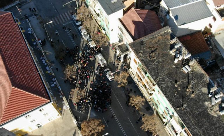PROTESTA E STUDENTËVE/ Dita e TETË dhe rezultati i përçarjes (PAMJET NGA LART)