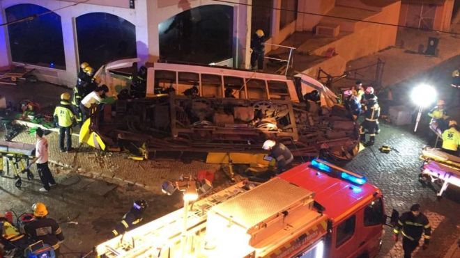E RËNDË/ Përmbyset tramvaji në Lisbonë, 28 të plagosur