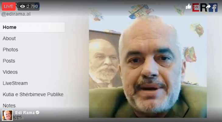 PROTESTA E STUDENTËVE/ Flet Rama: Ju ftoj për dialog. Kemi shumë për të bërë (VIDEO LIVE)