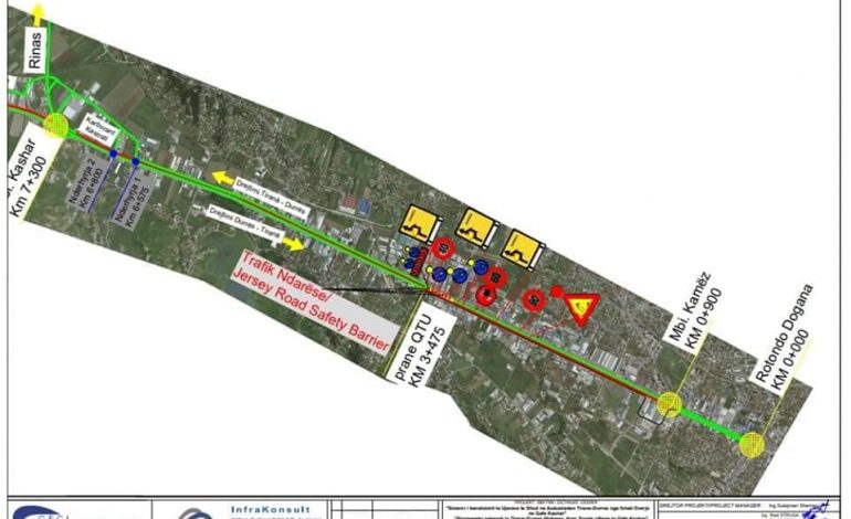 NESËR MBYLLET AUTOSTRADA TIRANË-DURRËS/ ARRSH: Punimet do të zgjasin dy javë, ja si…