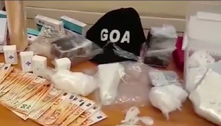 U KAP ME 13 MIJË EURO/ Kokainë dhe hashash në shtëpi, arrestohet 33-vjeçari shqiptar në Itali