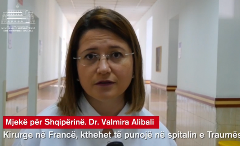 RAMA PUBLIKON VIDEON/ “Me kirurgen e kthyer nga Franca për të kontribuar në sistemin tonë shëndetësor…”
