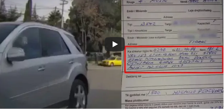 I DENONCOJNË QYTETARËT/ Policia drejtuesve të automjeteve: Shkeljet tuaja nuk konstatohen vetëm nga ne (VIDEO)