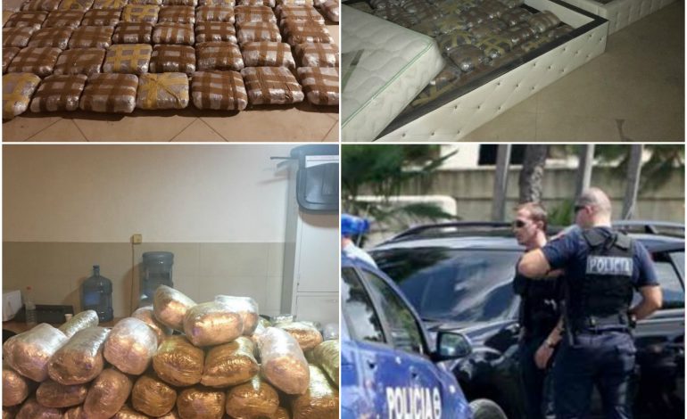 “TRAFIKU NUK KA TË NDALUR”/ Kapet DROGË e madhe, arrestohen PESË persona (FOTO)
