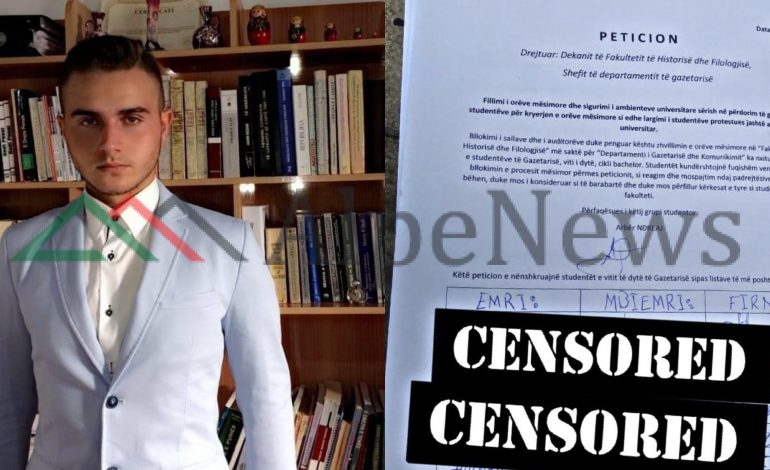“PO NA IMPONOJNË”/ Studenti i GAZETARISË: Çdo ditë e kaluar pa mësim është lekë i çuar dëm