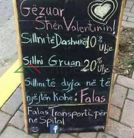 TRANSPORTI PËR SPITAL FALAS/ Çfarë ndodh kur merr dhe gruan dhe të dashurën për “Shën Valentin”
