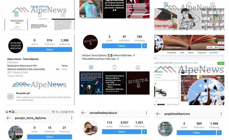 “PLASI” TREGU/ Si shiten DIPLOMAT në faqet online dhe ÇMIMET e tyre (FOTOT)