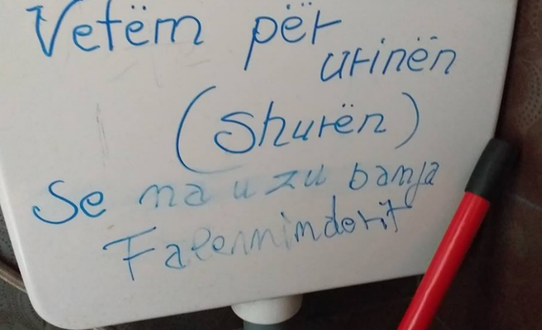 HALLE SHQIPTARESH/ Ja për çfarë përdoret WC në këtë lokal (FOTO)