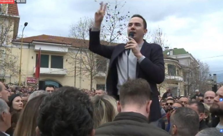 PROTESTA/ Rebelohet Ervin Salianji: Ne do ta rrëzojmë Ramën