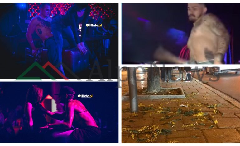 SI U FESTUA 8 MARSI/ Gratë rezervohen por “i shpëton” një video me striptistë (DETAJE)