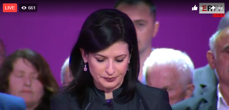 LIVE KONGRESI I PS/ Etilda Gjonaj: Reforma në drejtësi ka dhënë rezultat e para