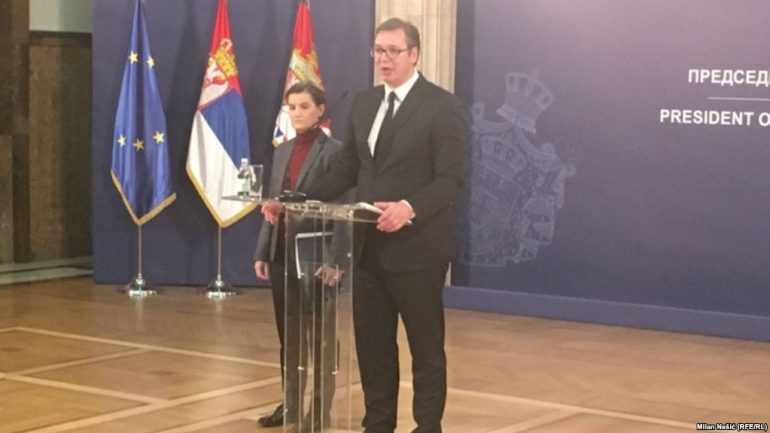 TAKSA 100%/ Vuçiç: Platforma e Prishtinës për dialog me ne,”fund i dialogut”
