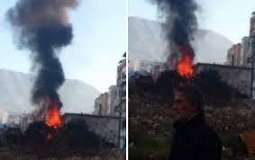 E FUNDIT/ Zjarr i madh në nënstacionin e Krahës në Tepelenë (VIDEO)