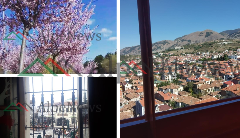 “AROMË” PRANVERE/ Ja si duket qyteti i KORÇËS, i “pushtuar” nga lulet dhe… (FOTOT)