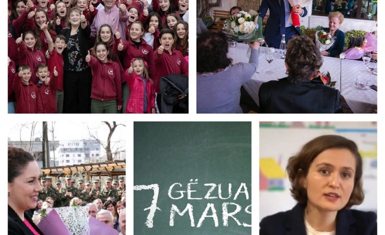 7 MARSI/ Si i uroi POLITIKA shqiptare mësuesin. Nga Rama tek Basha e Veliaj (FOTO)