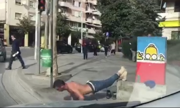 E kush tha që nuk bëhen POMPA në mes të Tiranës? (VIDEO)