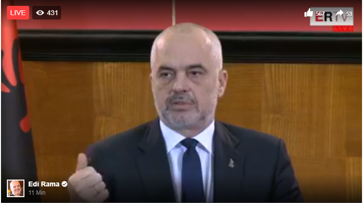 “ME NJË KLIK GJEN NJË MIK”/ Rama i kërkon ndjesë gruas së larguar nga puna: Më vjen shumë zor, por xhelatët e tu…