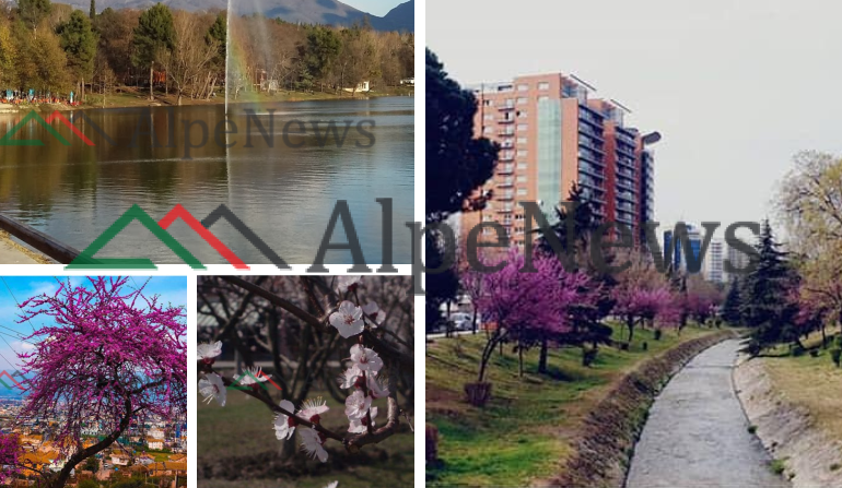 PRANVERË NË TIRANË/ Ja si duket kryeqyteti nën petkun e ngjyrave të natyrës (FOTOT)
